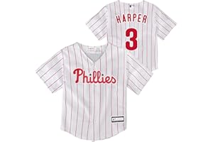 Outerstuff Bryce Harper Philadelphia Phillies MLB Baby Infants 12-24 Months White Home Player Jersey