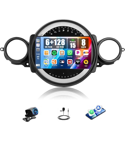  MINI R56 R55用　カーAVトレードインキット　2DIN対応 Amazon.com: [6G+128G] 8 Core for BMW Mini Clubman R55/Mini Cooper