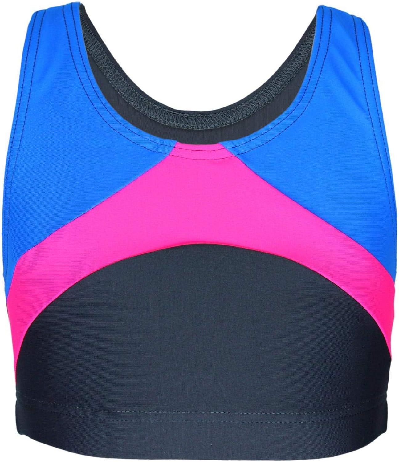 Costume Da Bagno Bikini Sportivo 2 Pezzi Per Ragazze - Tessuto Resistente Al Cloro, Colorato - Foto 8