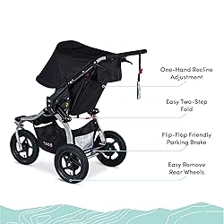 BOB Gear Rambler Jogging Stroller, Black