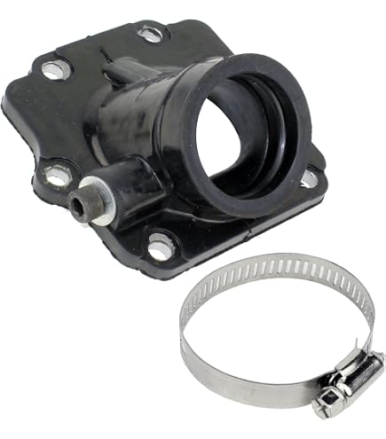 Carburetor Intake Manifold Boot For Polaris Sportsman Ranger Magnum 400 425 500 – 3084879, Black, Left/Right 2 thumbnail image