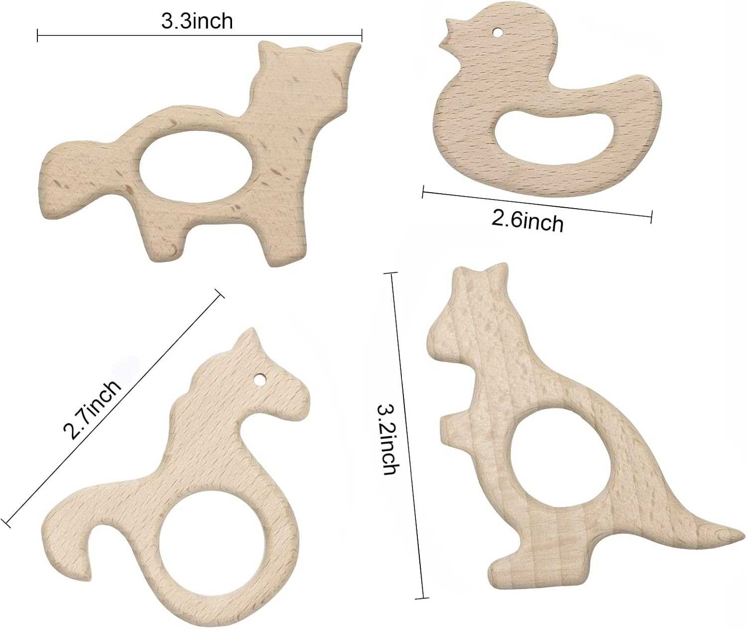 teething animals for babies