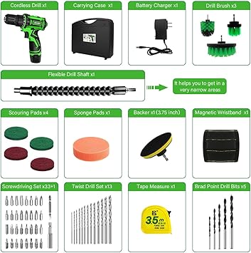 AILUKI  Power Drill Drivers product image 7