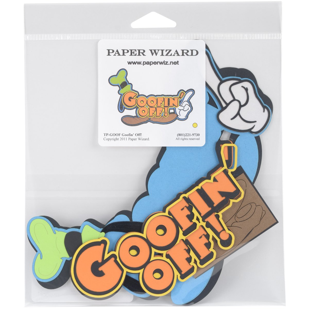 Paper Wizard Die-Cut-Goofin Off