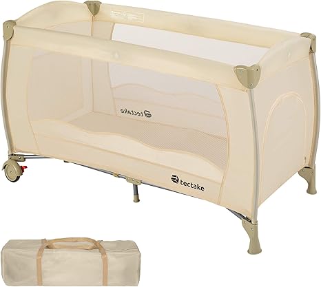 tectake travel cot