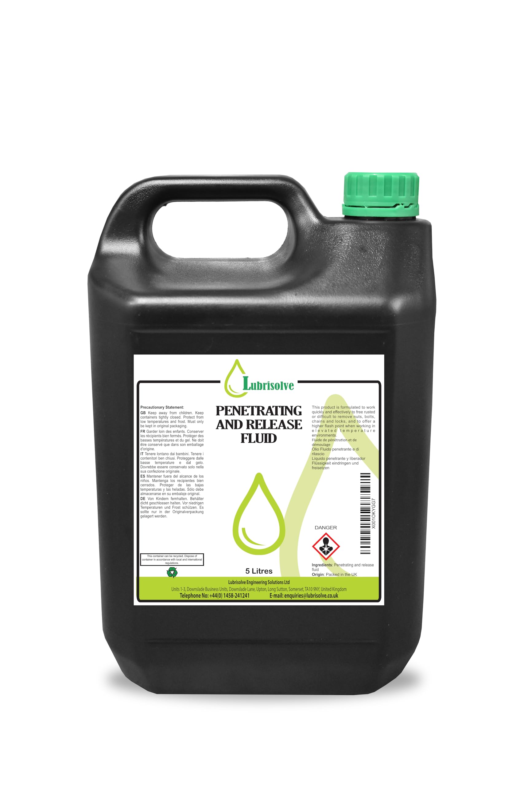 Lubrisolve Penetrating and Release Fluid 5 litres