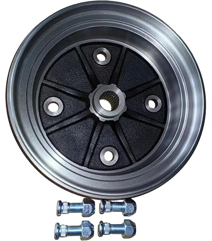 Amazon.com: Mule 610 600 Brake Drum Wheel Hub Front Kawasaki KAF