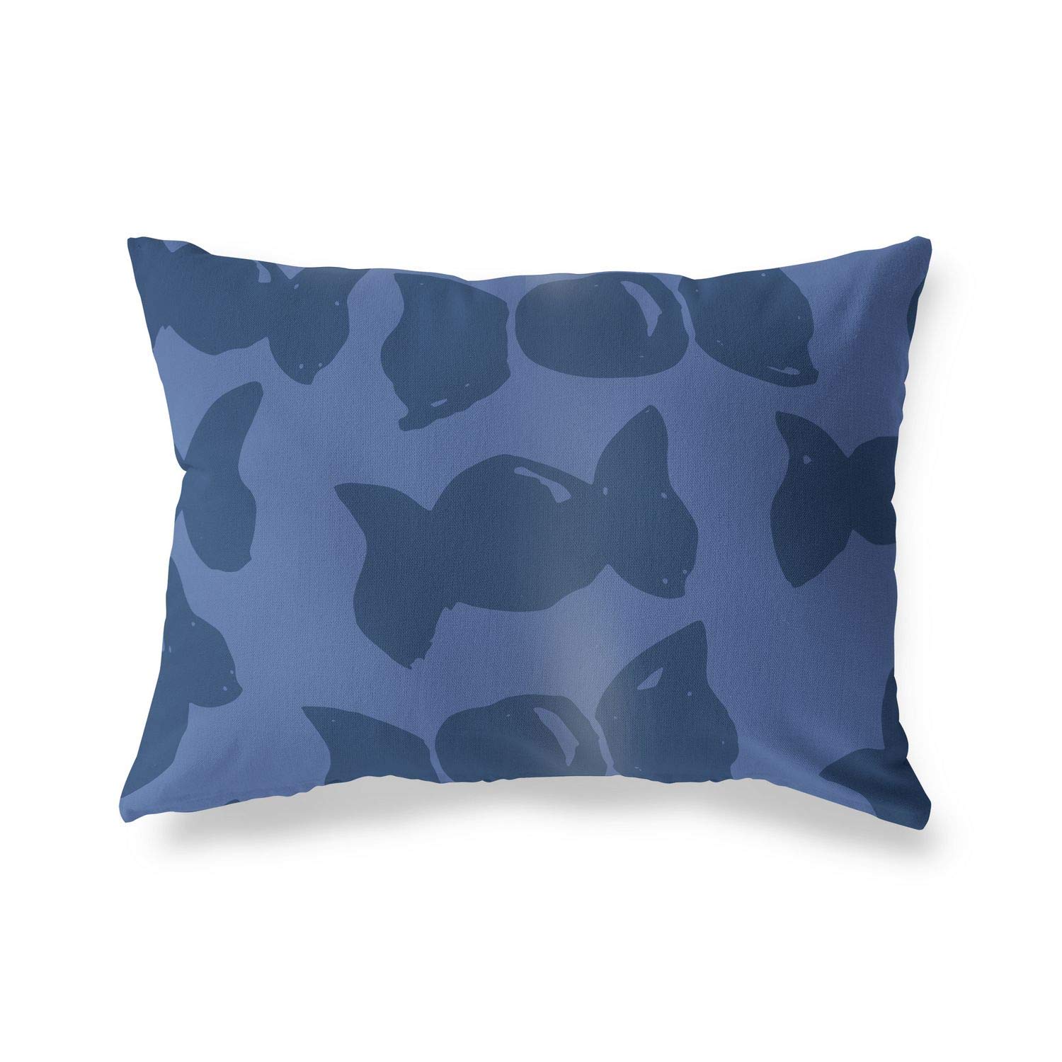 Bonamaison Decorative Cushion Cover Blue, Throw Pillow Covers, Home Decorative Pillowcases for Livingroom, Sofa, Bedroom, Size:35x50 Cm - Designed and Manufactured in Turkey