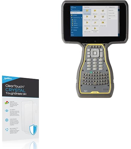 AtFoliX Screen Protector Compatible With Trimble TSC7 Screen Protection Film, Anti-reflective And Shock-absorbing FX Protector Film (2X