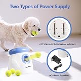 Pet Prime Automatic Dog Ball Launcher 10-30 Ft, 2" Tennis Balls (3) view 6