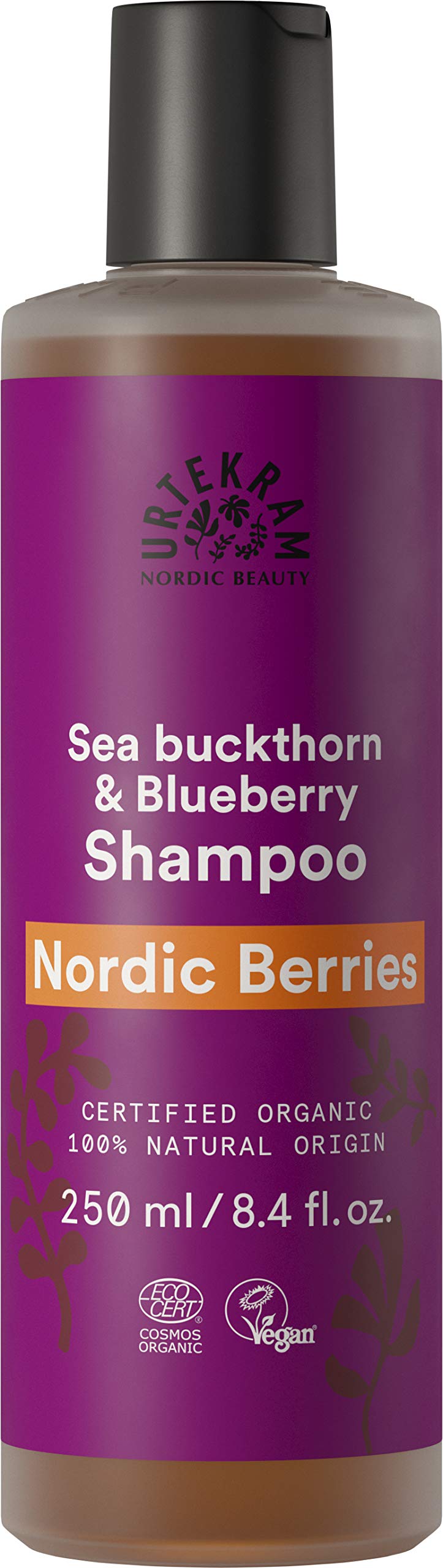 URTEKRAM Organic Nordic Berries Shampoo (Normal Hair) 250ml (PACK OF 1)