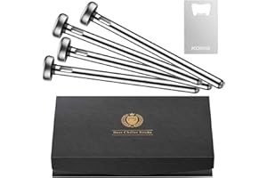Kollea Beer Chiller Stick for Bottles, Unique Beer Gifts for Men and Boyfriend - Great Gift Ideas for Christmas, New Year, Thanksgiving, Father's Day, Valentine's Day, Birthday (4 Pack)