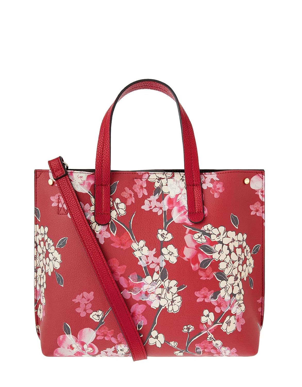 accessorize red bag