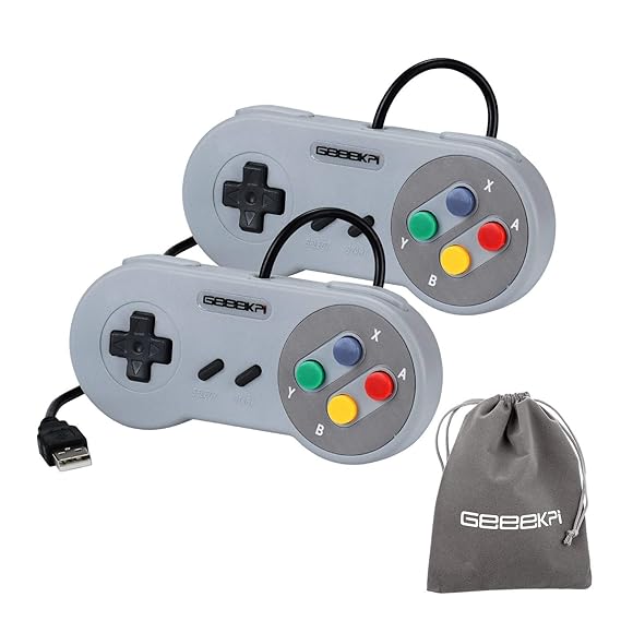 geeekpi 2/lot USB-Controller Game Pad Joypad Joystick für PC Raspberry Pi 3 Modell B retropie