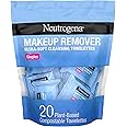 Neutrogena Makeup Remover Towelettes for Face with Micellar Water Daily Alcohol-Free Gently Removes Oil Dirt and Waterproof M