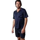 Lunya Men's Washable Silk Pajama Short Set - Versatile Silk Sleep Set