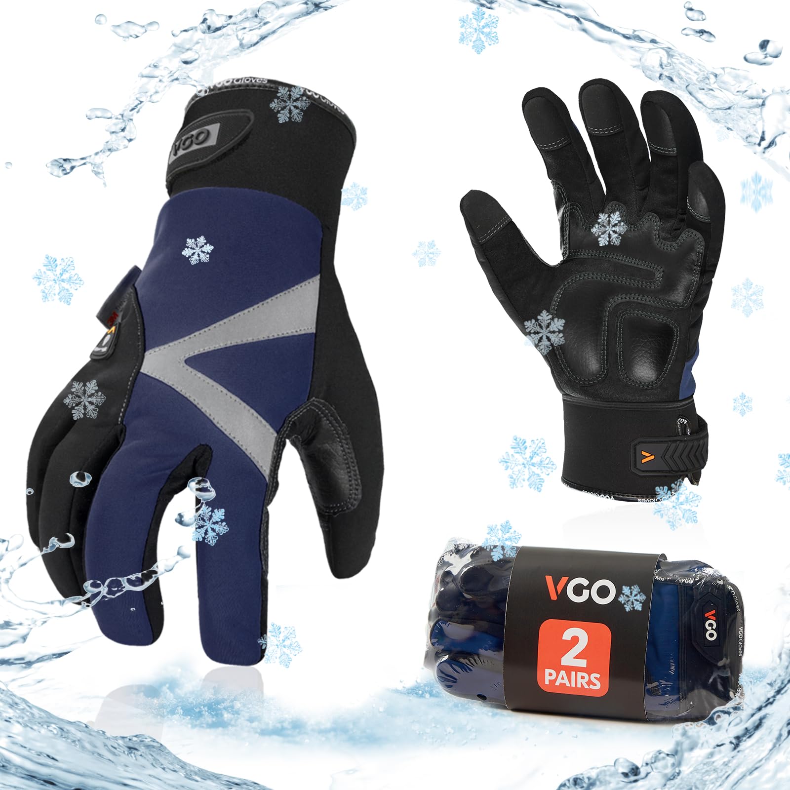 Vgo Winter Mechanic Gloves
