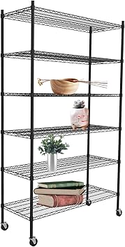 Amazon Com Suncoo Wire Shelf Unit With Stiffeners Storage