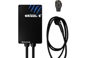 Grizzl-E Classic Level 2 240V / 40A Electric Vehicle (EV) Charger UL & Energy Star Certified Metal Case Indoor/Outdoor Electr