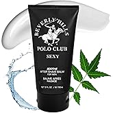 Beverly Hills Polo Club SEXY Soothe After Shave Balm for Men - Hydrating & Refreshing Aquatic Oriental Scent - 5 Fl Oz