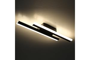 Volcode 12V 17inch LED RV Ceiling Light Fixture with ON/Off Switch, RV LED Interior Fixture with Acrylic Lens, 4000K Nature W