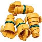 Rexka 4pcs Plastic Engine Oil Drain Plug for Ford KX6Z6730B F-150 F150 Mustang Lincoln Continental MKZ Nautilus Navigator