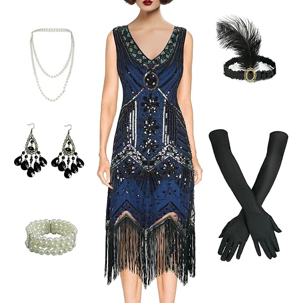 Amazon.com: Spirit Halloween Adult Black Beaded Flapper Dress, Women, Size  ADULT SMALL, Multicolor : Clothing, Shoes & Jewelry