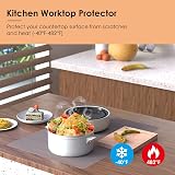 KitchenRaku Extra Large Silicone Mat 60x80cm Worktop Protector Nonstick view 2