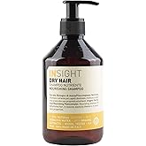 INSIGHT Clean Beauty Nourishing Shampoo for Dry Hair with Organic Oat Extract, Vegan, 13.5 fl oz