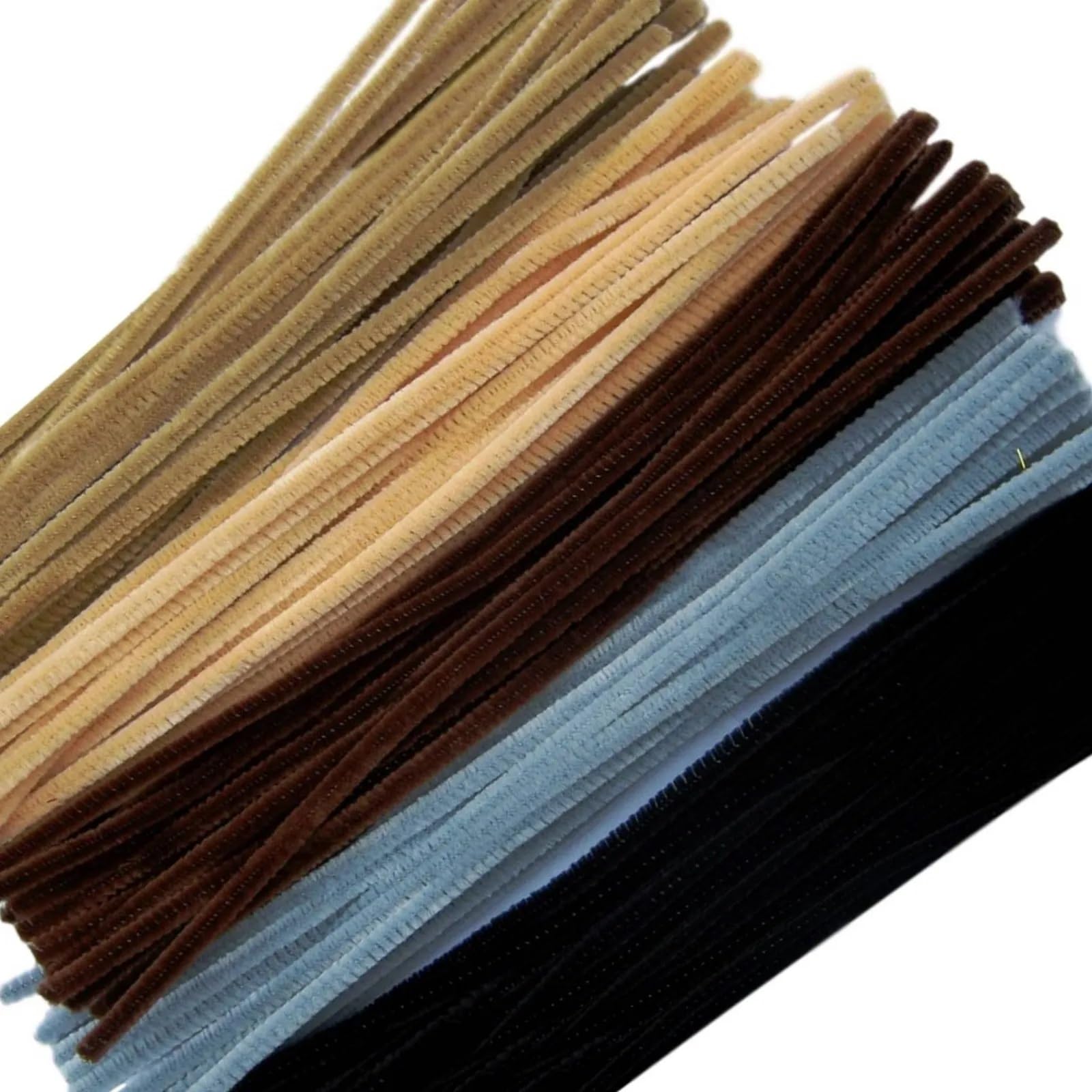 Creation Station 300 x 6 mm Jumbo Pipe Cleaners, Pack of 100, Multi-Cultural