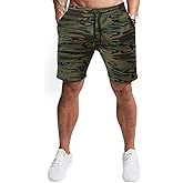 EVERWORTH Men's Casual Training Shorts Gym Workout Fitness Short Bodybuilding Running Jogging Short Pants