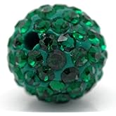 10MM Disco Balls Clay Beads Czech Crystal Shamballa Pave Premium Quality