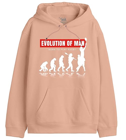 Republic Of California Men's Uxrepczsw030 Hooded Sweatshirt, Living Coral, M