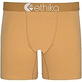 Ethika Men’s Mid Boxer Brief, 4-Way Stretch Performance Underwear - Maple Ash - Mid