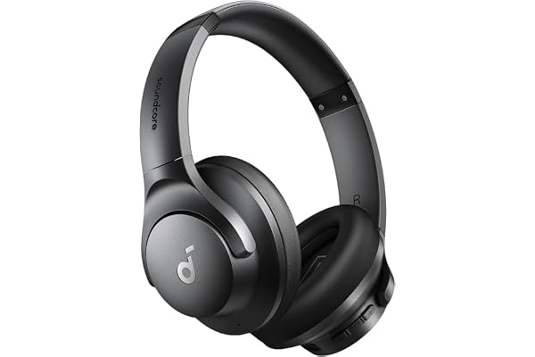 Anker soundcore Q20i Hybrid ANC Headphones, 40H Playtime, Bluetooth 5.0 | Hi-Res Audio, Big Bass, Custom EQ via App, Big Bass