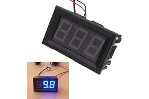 New 12V Blue LED Display Digital Temperature Meter -50-110 Celsius Thermometer Sensor