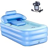 Tina portátil para adultos, bañera plegable, para dos personas