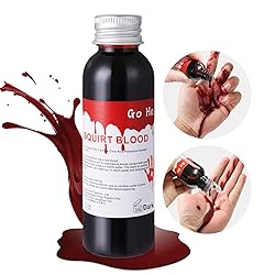 Go Ho Dark Fake Blood Makeup (2 oz),Fake Blood
