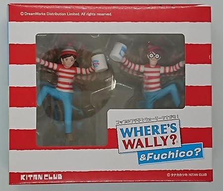 Amazon コップのフチ子とウォーリーを探せ 銀座松屋 誕生30周年記念ウォーリーを探せ 展 限定セット マグカップなし カプセル玩具 おもちゃ