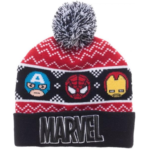 Marvel Venom Beanie Knit Hat With Face Design - Black Winter Skull Cap For Men & Women, One Size Fits All - View #6