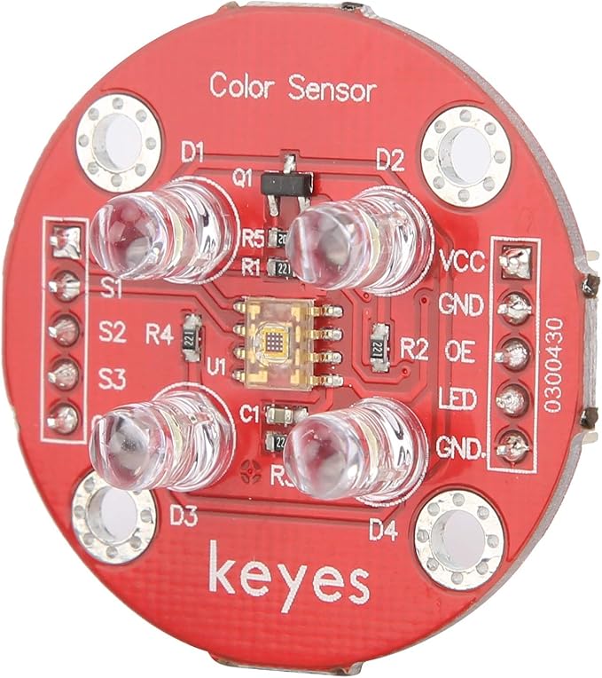 Color Detection Module DIY Colors Recognition Sensor Board TCS3200D