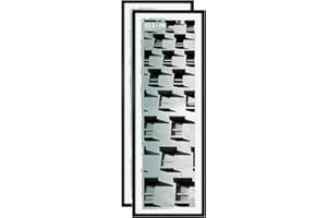 MCS Gallery Foundation Poster Frame, Picture Frame For Wall Art, Black, 13.5 x 40 Inch, 2-pack