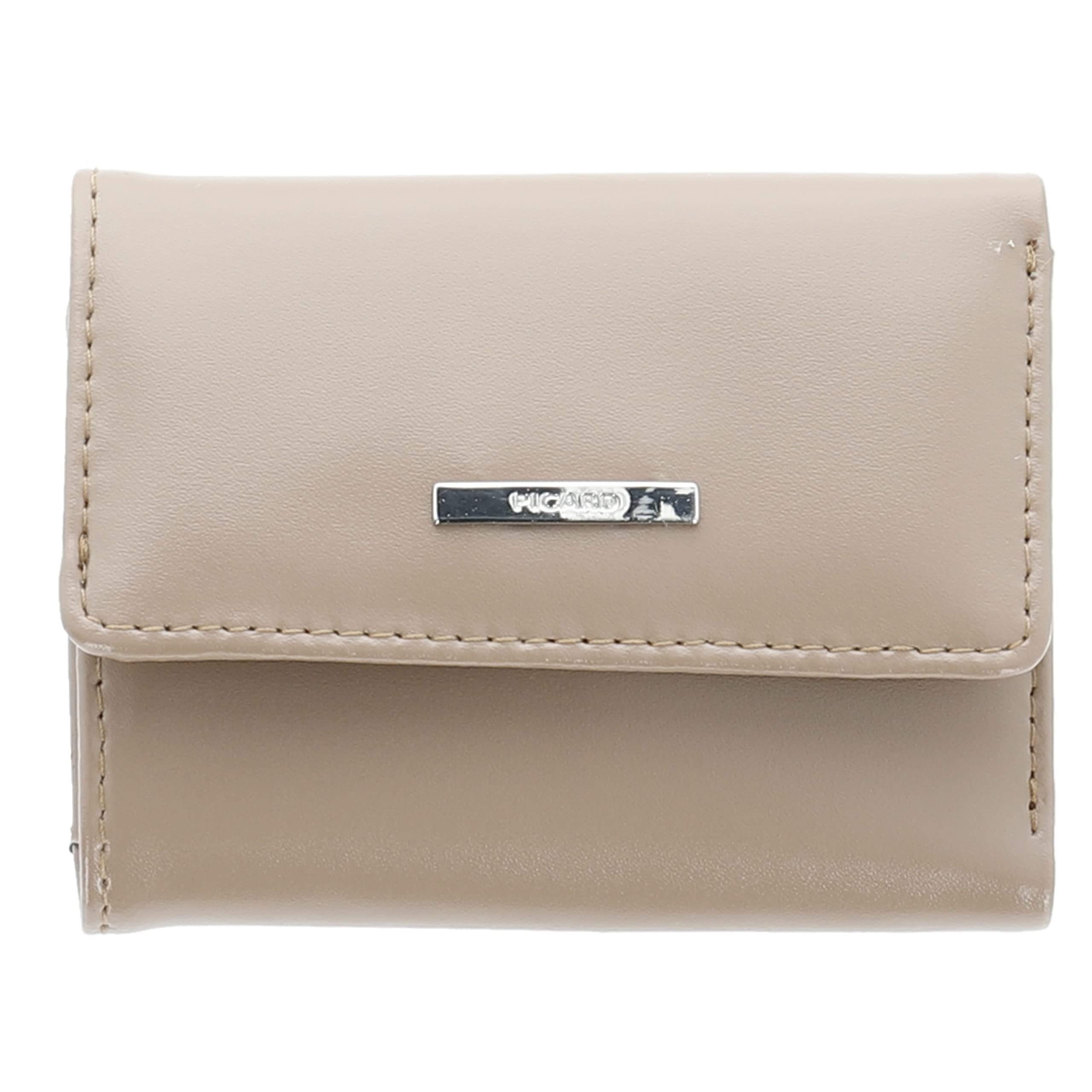Picard Women's Offenbach Purse, Chai., One Size, Classic, Cowhide Leather, Textured Interior, Coin Pocket, Bi-Fold, Women's Wallet