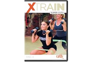 Cathe Friedrich Low Impact Metabolic XTrain Super Cuts Total Body Workout DVD For Women - Use for Cardio, Toning and Sculpting, HIIT Workout Training, and Aerobic Conditioning