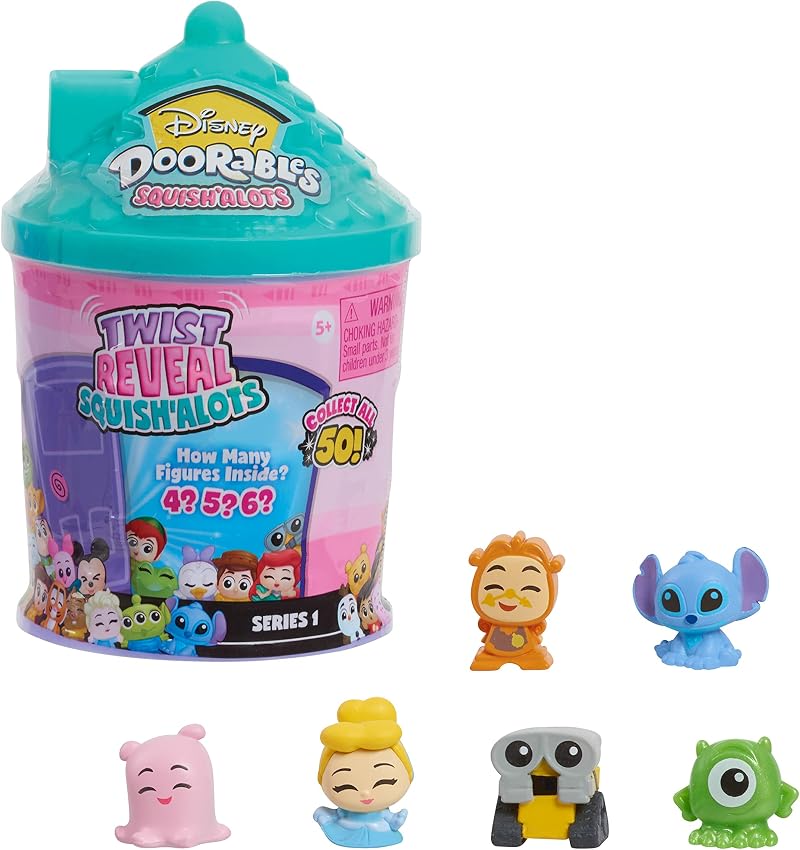 Disney Doorables Squish Alots Series 1 Collectible Figures by Just Play
