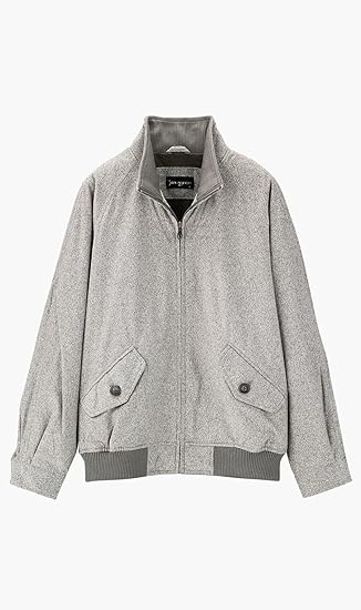 Amazon ヨウフクノアオヤマ 洋服の青山 ジャンニ バレンチノ Gianni Valentino 秋冬用 アウトレット 現品限りスエード調ニットブルゾン 29 メンズ 通販