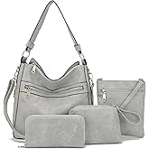 Purses For Women Handbags And Wallet Set Large Hobo Crossbody Bag Ladies Purse Totes 4 PCS | And Wallet Set, Large, Ladies Purse, 4 PCS