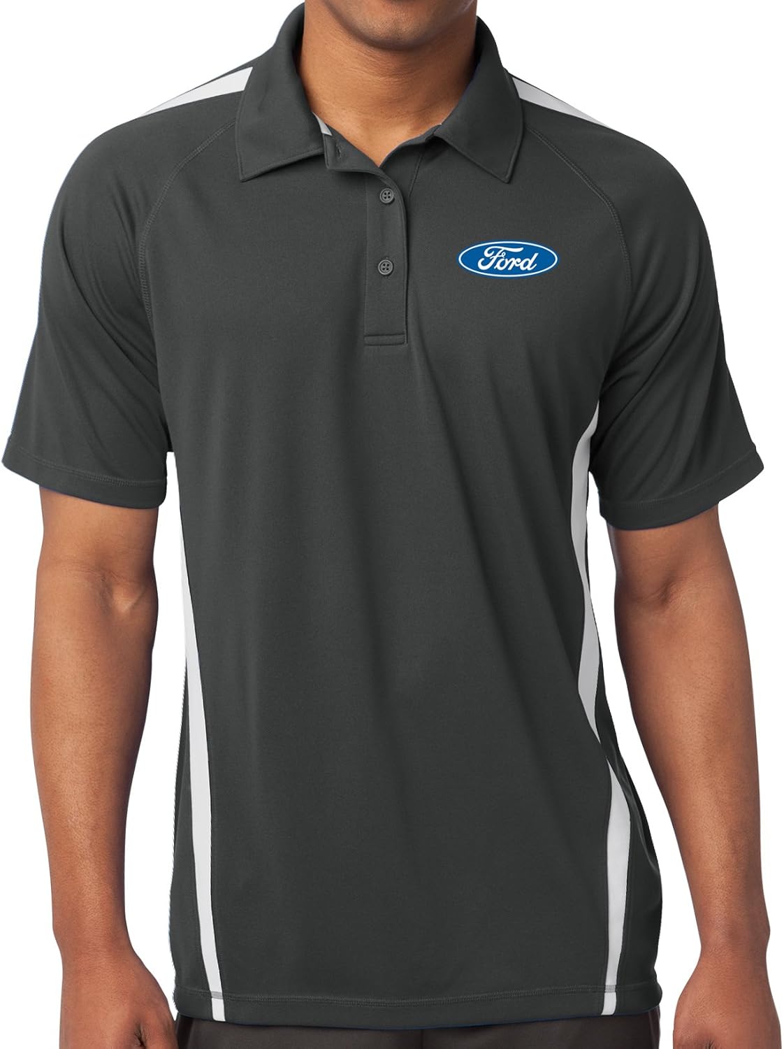 Buy Cool Shirts Mens Ford Logo Micro-Mesh Polo Shirt at Amazon Menâs Clothing store