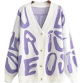 JASCLS Women's Trendy Summer Long Sleeve Open Front Sweater Cardigans for Women