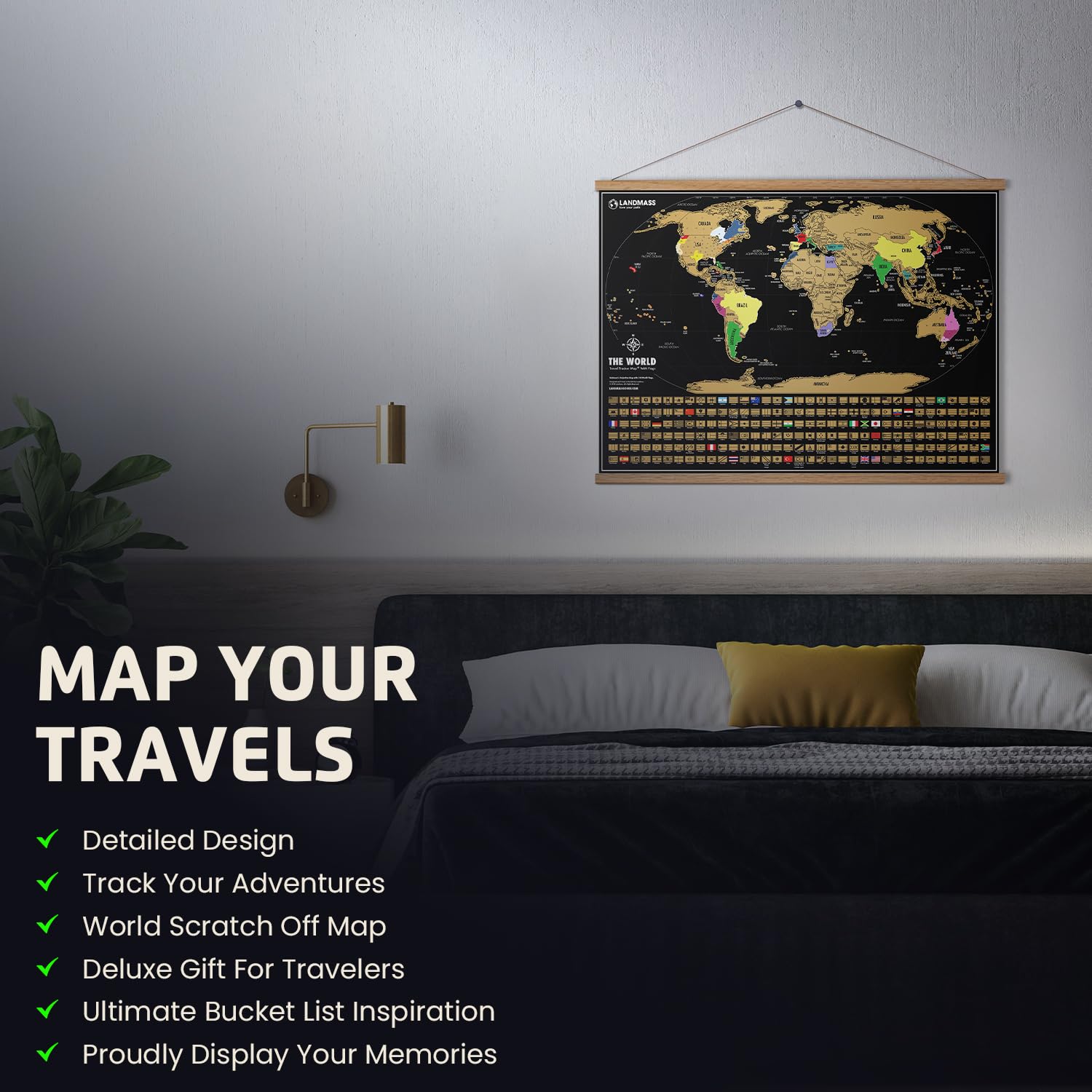 Scratch Off World Map